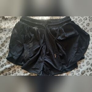 Justice Black Kids Shorts